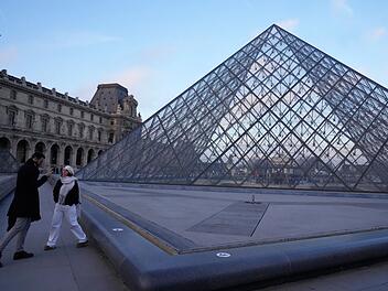 Mitarbeiter des Louvre streiken