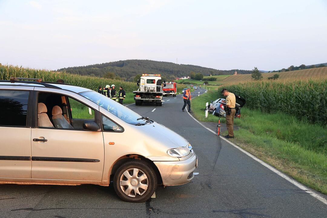 Überholvorgang trotz Gegenverkehrs – zwei Verletzte im Landkreis Coburg