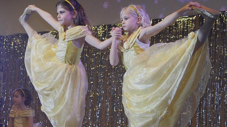 Auch die "Mini-Garde" glänzte schon mit ihren Einlagen.