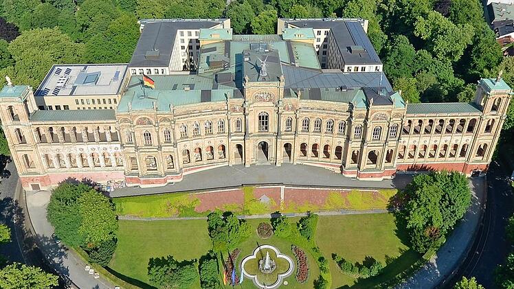 Der Bayerische Landtag in M&uuml;nchen  Foto: Marc M&uuml;ller, dpa