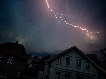 Aktuelle Unwetterwarnungen in Franken