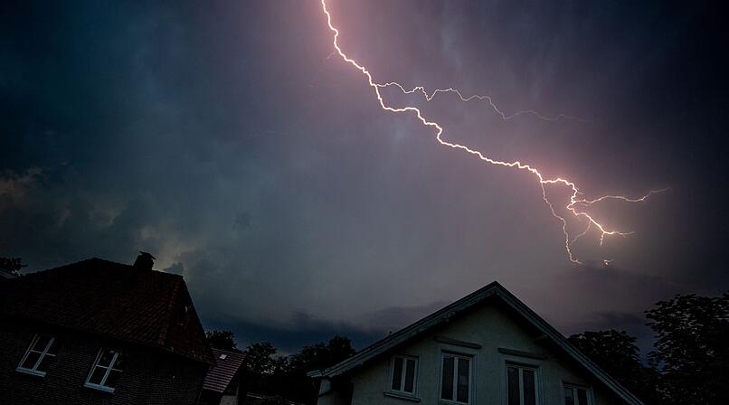 Aktuelle Unwetterwarnungen in Franken