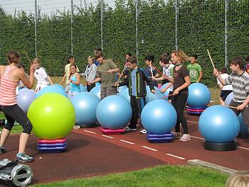 Spaß- Sport- und Bewegung können sehr vielfältig sein. Das wird der Sportpark des BLSV Oberfranken von "Franken aktiv" in Kronach zeigen.  Foto: Karl-Heinz Hofmann