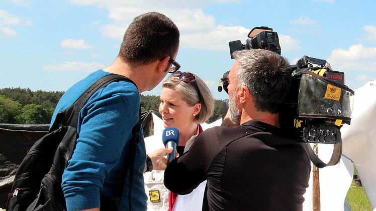 Organisatorin Kerstin Blum im Interview. Foto: Johanna Blum