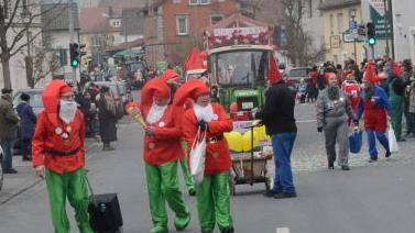 Der Weißenbrunner Faschingsumzug.  Foto: Karl-Heinz Hofmann