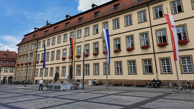 Rathaus Bamberg auf dem Maxplatz