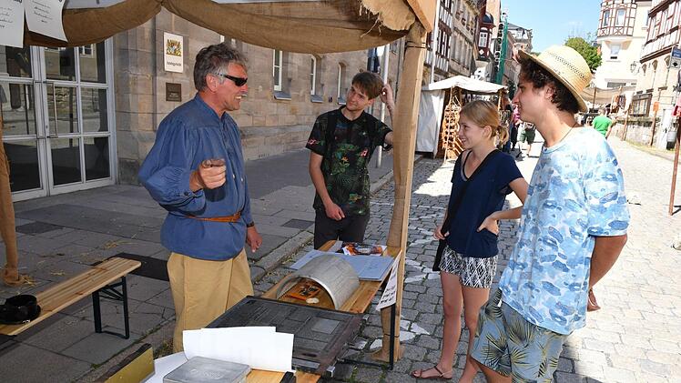 Impressionen vom Historischen Stadtspektakel: Ein Streifzug durch die obere Stadt. Foto: Ronald Rinklef
