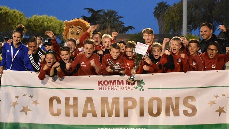 Die Coburger U13-Turniersieger