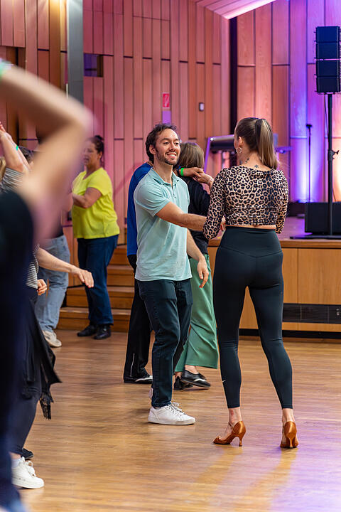 Das Festival bot viele Workshops f&uuml;r Anf&auml;nger und Profis!