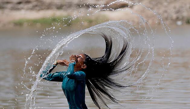 Hitze in Indien