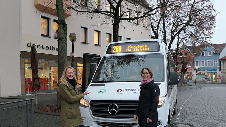 Forchheim: Bürgermeisterin testet neue Kersbach-Linie