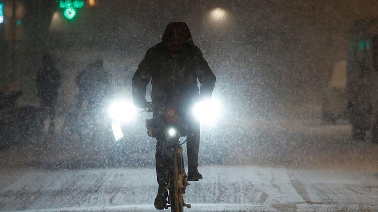 Winterwetter in Frankreich