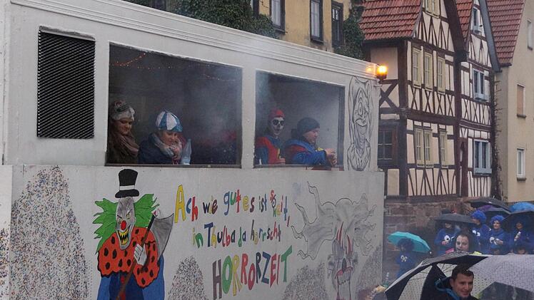 Faschingszug in Diebach. Foto: Arkadius Guzy