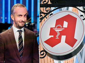 Jan Böhmermann kritisiert Apothekenzeichen