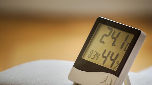 Hygrometer gegen Schimmel