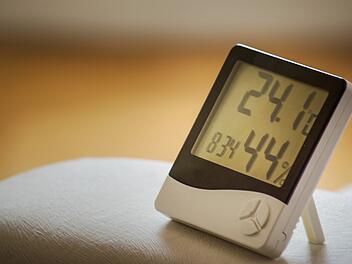 Hygrometer gegen Schimmel