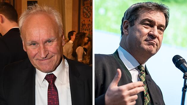 S&ouml;der-Vorg&auml;nger Erwin Huber findet S&ouml;ders Umgang mit den Gr&uuml;nen als "&uuml;bertrieben"