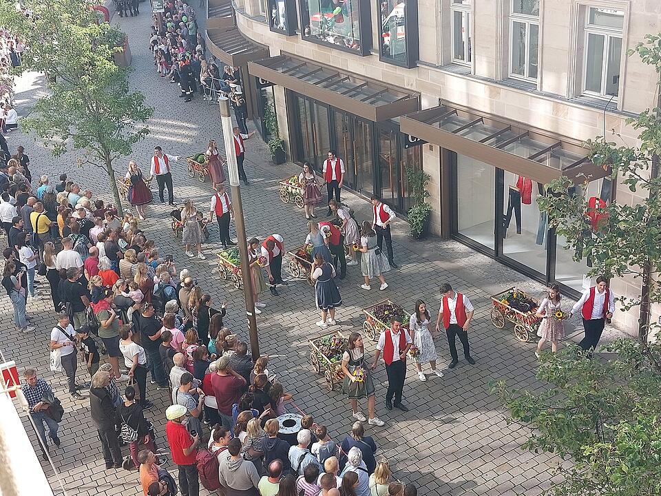 Michaelis-Kirchweih in Fürth 2023 - Bilder vom Fränkischen Erntedankfestzug