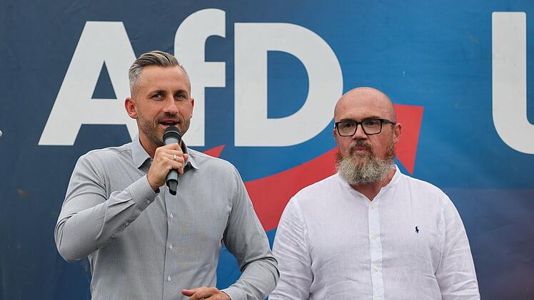 Ulrich Siegmund und Hans-Thomas Tillschneider
