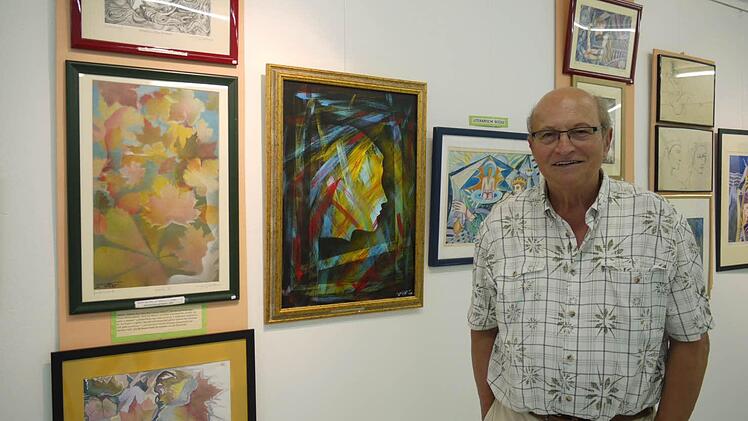 Alexander Czoppelt mit einem seiner Lieblingsmotive: Shakespeares Ophelia