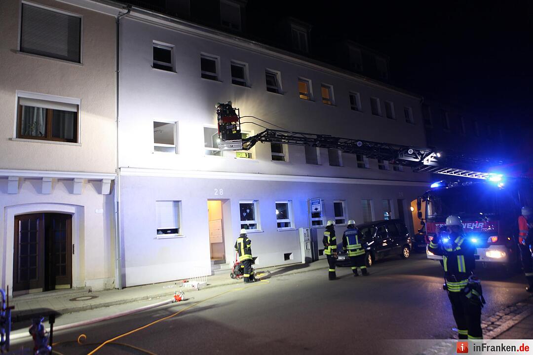 Ansbach: Explosion in Mehrfamilienhaus