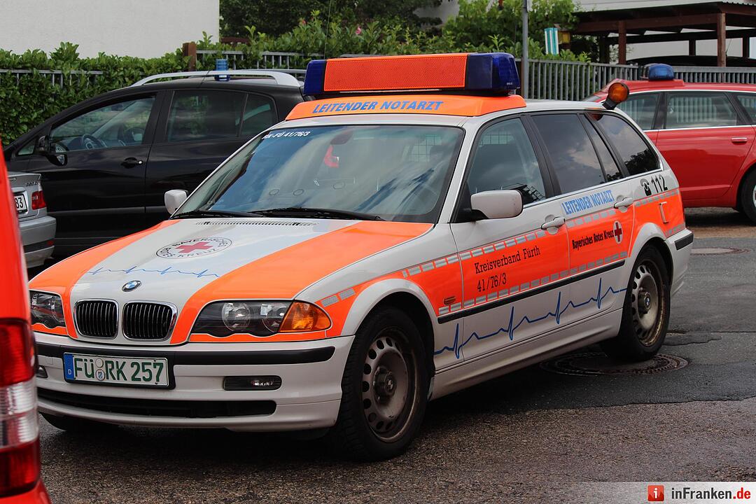 Koffer verpufft in Zirndorf