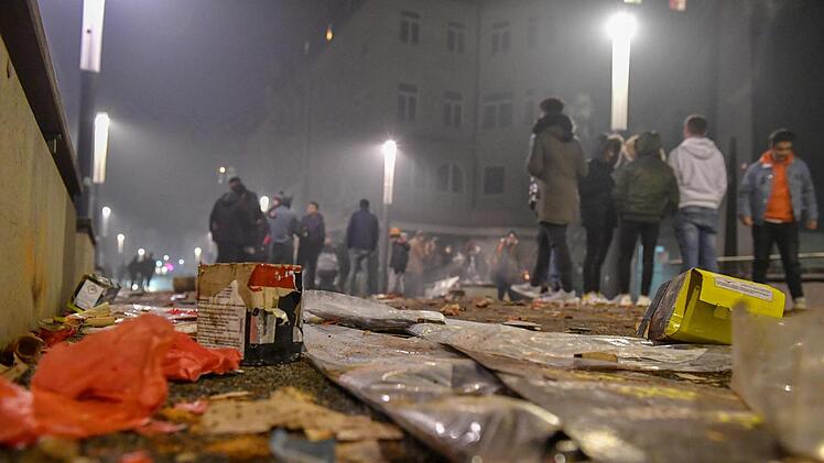 Silvester 2019/2020 in Bamberg. Foto: Ronald Rinklef