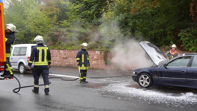 Nach einer Viertelstunde konnte der Verkehr wieder durch die Schönbornstraße rollen. Foto: Peter Rauch