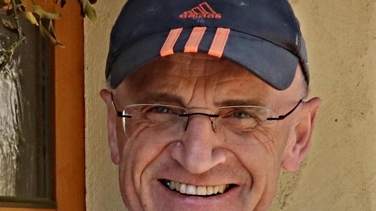 "Spätestens wenn ich nach dem Joggen unter der Dusche stehe, fühle ich mich gut", sagt Landrat Wilhelm Schneider, nachdem er im Laufparadies vor seiner Haustüre unterwegs war.H. Will