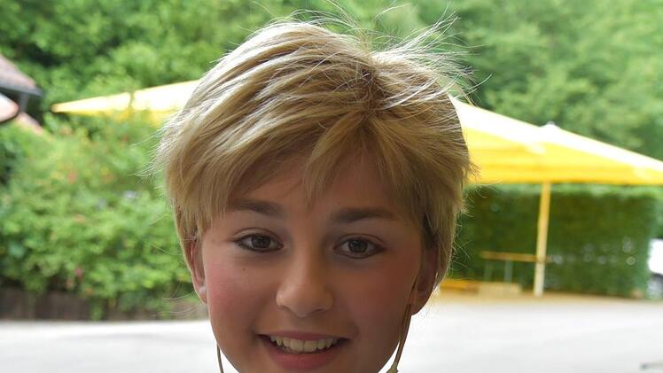 Amelie Künstlerin, 12 Jahre, spielt den Tommy: "Ich bin neu dabei und durch einen Workshop gecastet worden. Tommy spiele ich sehr gerne. Er ist brav und schüchtern. Zur Vorbereitung auf meine Rolle habe ich alle Pippi Langstrumpf-Filme angeschaut." Foto: Gabi Arnold