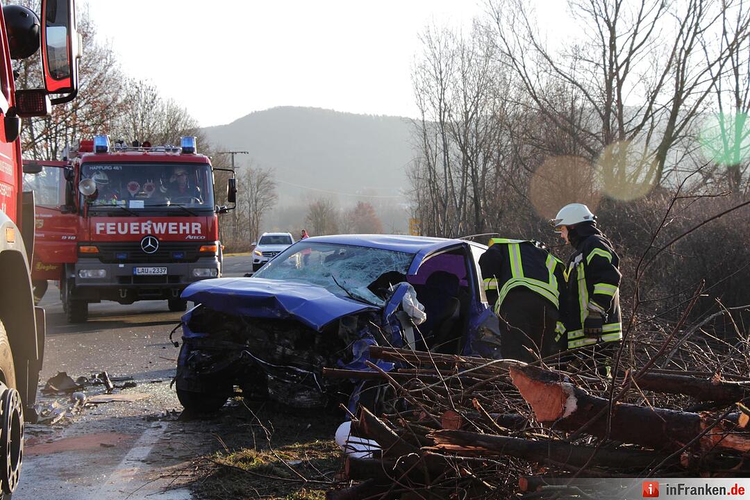 Schwerer Unfall bei Herbruck
