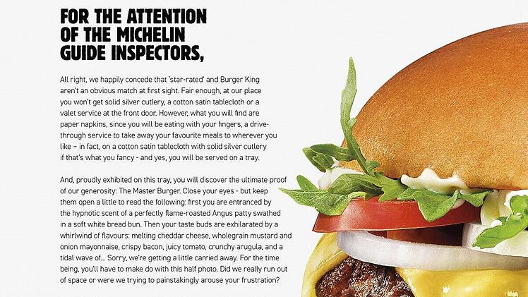 Burger King Master Burger