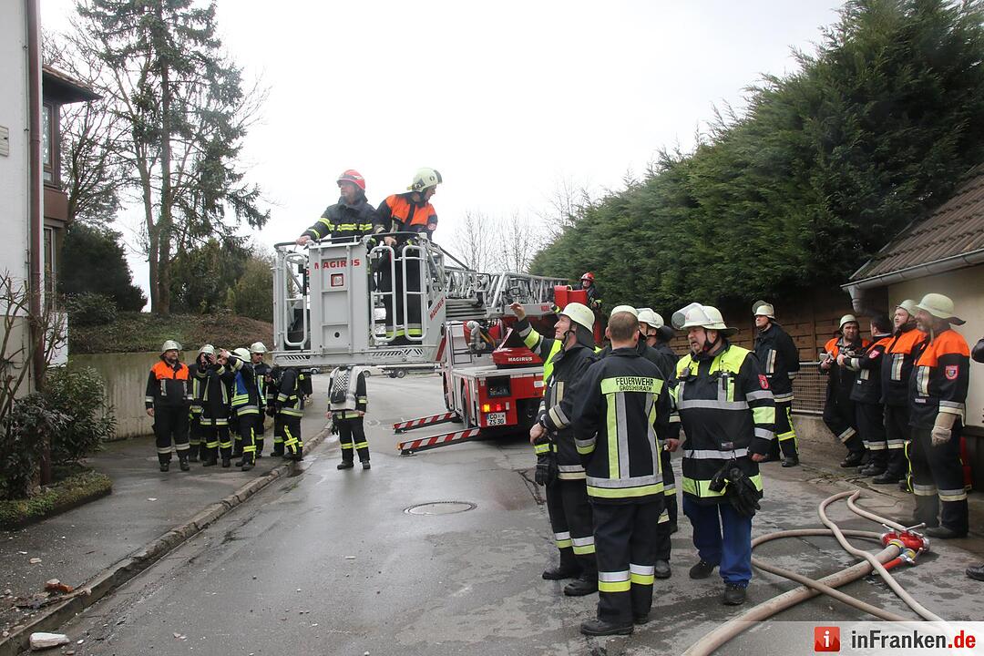 Schwelbrand in Gasthof in Großheirath
