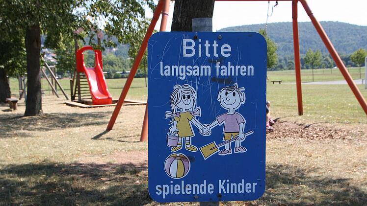 Eindrücke vom Spielplatz Bad Bocklet. Foto: Ralf Ruppert