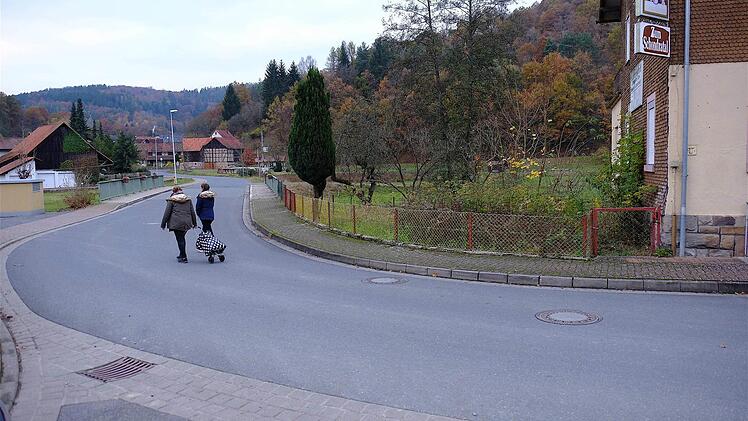 Eine erhebliche Unfallgefahr sah eine Anwohnerin im Bereich der rechtwinkligen Brückenkurve. Foto: Gerd Schaar