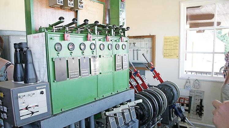 Die Technik im Stellwerk