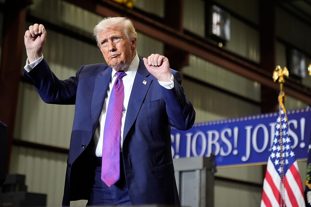 US-Pr&auml;sident Trump in Georgia