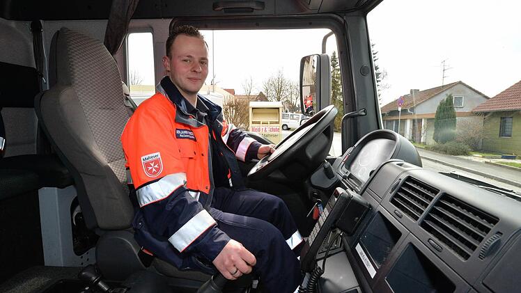 Benjamin Prießmann ist stellvertretender Leiter Technik und Sicherheit bei den Kulmbacher Maltesern.