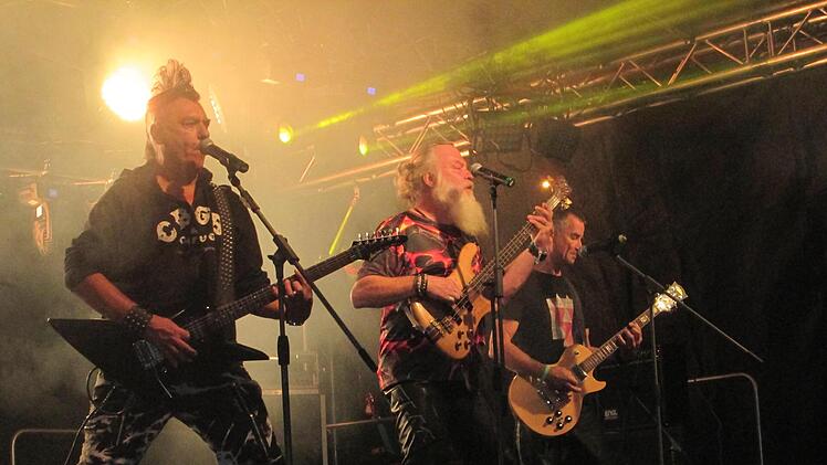 Der Punk ist unvergessen. "Nightmare" sorgte beim Open Air für einen - lauten - Paukenschlag.