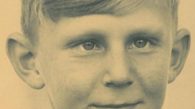 Hans Taubenberger als Schulbub