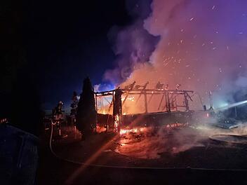 Lichtenfels: Vereinsheim brennt komplett ab - "Wir sind schockiert"