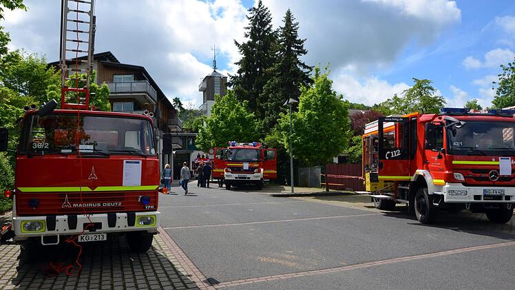 20 Jahre Feuerwehrwache in der Kapellenstraße von Bad Kissingen. Foto: Peter Rauch