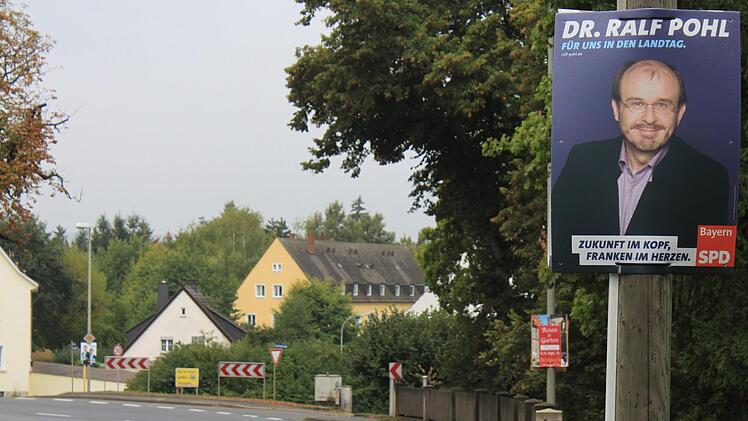 Ein weiteres Plakat der SPD.
