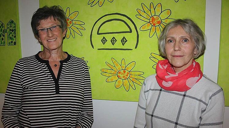 Hedwig Schnappauf (r.) und Ute Weigelt Foto: Veronika Schadeck
