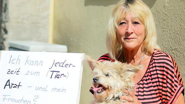 Jasmin Meier sucht verzweifelt nach einem Hausarzt - und nimmt ihre Situation mittlerweile mit Galgenhumor. Foto: Katja Nauer