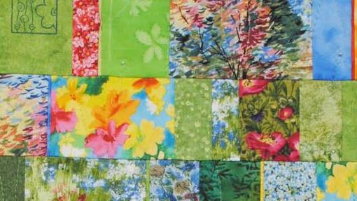 Monika Pohls textile Mosaiksteinchen.