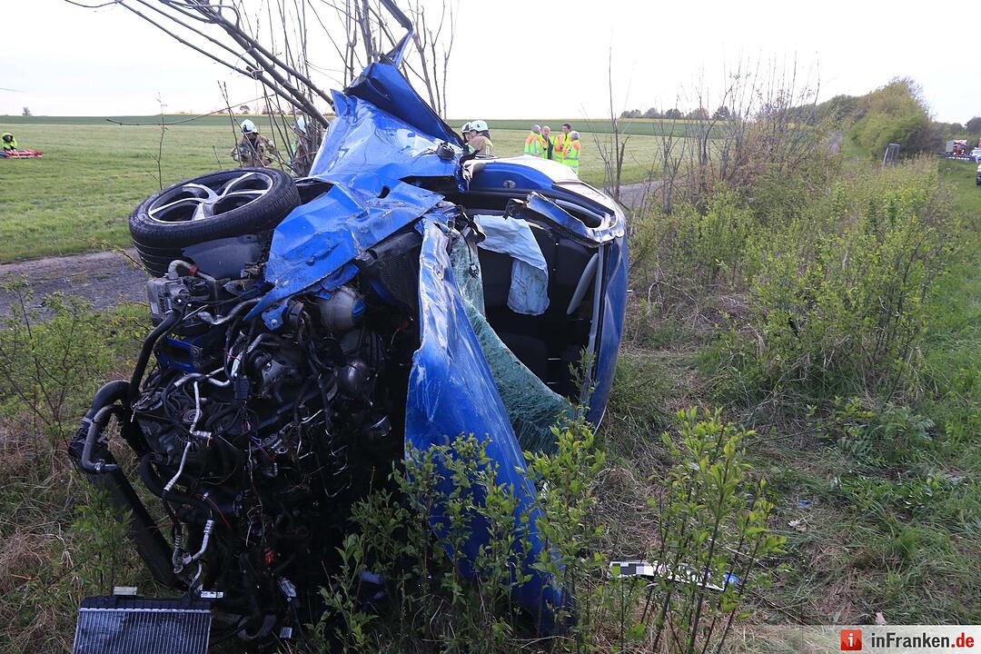 Nicht angeschnallt: Fahrer wird auf A70 bei Knetzgau aus Auto geschleudert