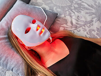 LED Lichttherapie-Maske