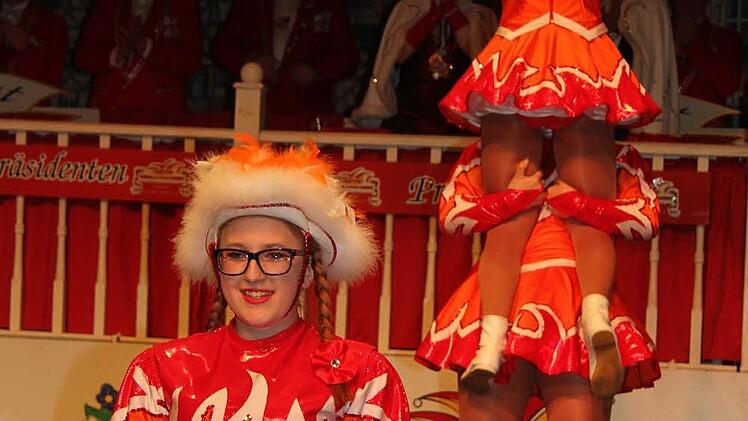 Die Juniorengarde des KFK präsentierte sich in Bestform. Foto: Sonja Adam