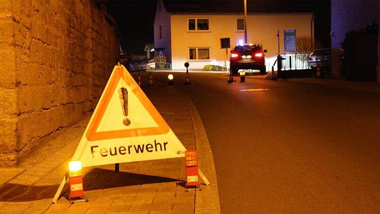 Brand in Wirmsthal, Donnerstag, 9. April 2015